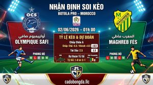 Nhận định soi kèo Olympique Safi vs Maghreb Fès 01h 00 ngày 02/06/2026 – Botola Pro