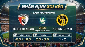 Nhận định soi kèo Breitenrain vs Young Boys II 21h 00 ngày 30/05/2026 – 1. Liga Promotion