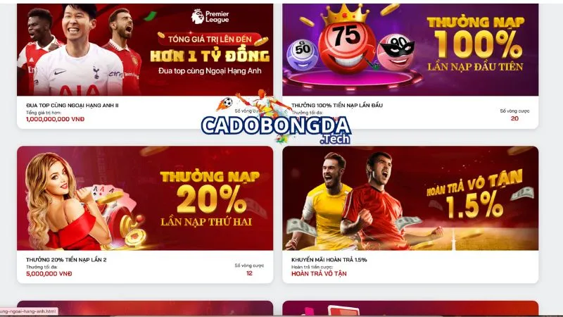 Danh sách ưu đãi và khuyến mãi mà nhà cái Red88 đang cung cấp