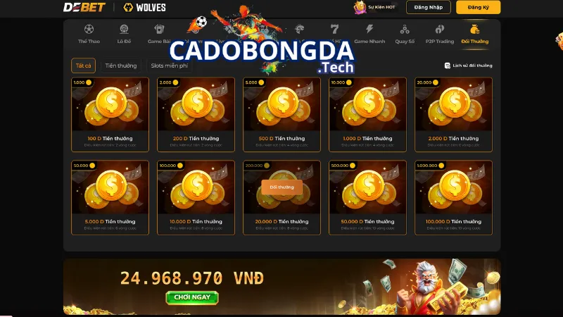 Ưu điểm nổi bật của nhà cái DEBET